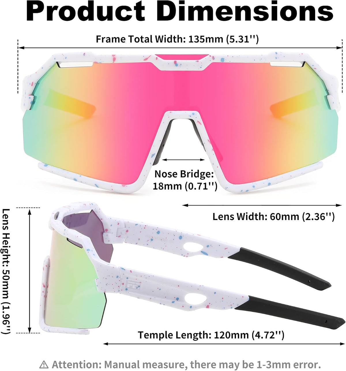 ÉÌƷͼƬ 31 | B0F32C9J2Q | FEISEDY Polarized Kids Sunglasses Youth Sports Cycling Shades,UV400 Protection For Teens Baseball Tennis Sunglasses B0092