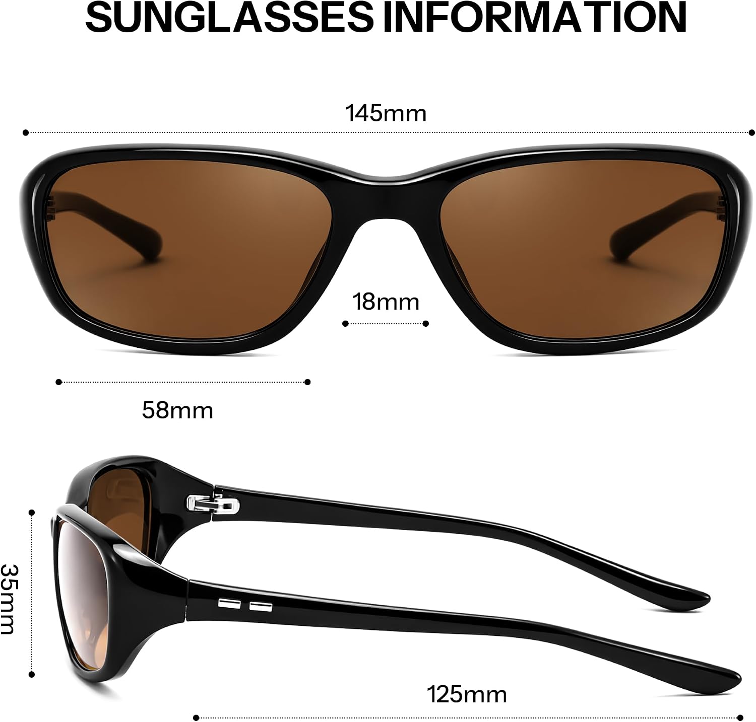 商品图片 11 | B0GLGJQXJW | FEISEDY Y2K Bug Eye Cat Eye Oval Sunglasses for Women Men B0407 | Ultra-lightweight, UV400 protection, Versatile & Chic, Petite faces