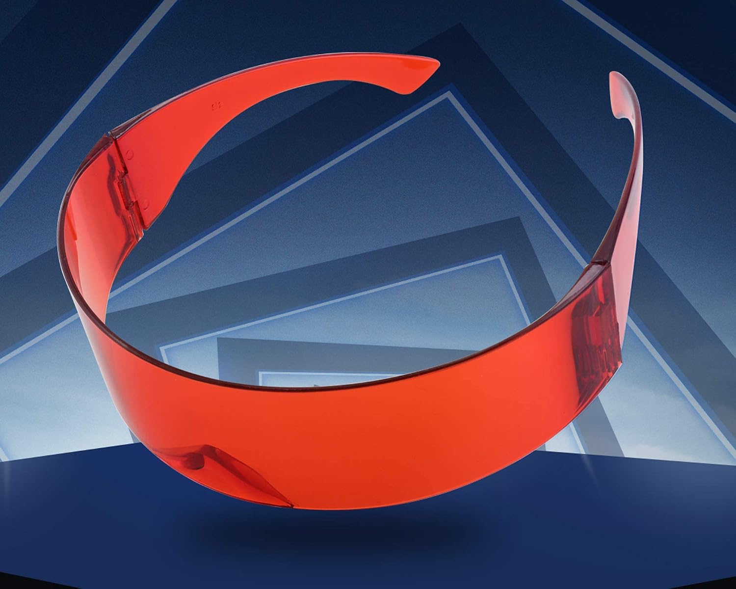 商品图片 42 | B08THY8CBQ | FEISEDY 80s Futuristic Cyclops Cyber Visor Sunglasses Men Women Punk Style Cosplay B2740
