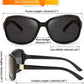 商品图片 6 | B0FZKDK786 | FEISEDY Polarized Sunglasses for Women Classic Vintage UV400 Shade | Trendy Square Wraparound Ladies Sun Glasses B0309