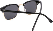 ÉÌƷͼƬ 4 | B01NCJS1IB | FEISEDY Vintage Half Frame Rimmed Sunglasses Men Women Classic Sun Glasses with Metal Rivets B1510