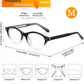 商品图片 6 | B0GV3QRRGW | FEISEDY Oval Cat Eye Blue Light Blocking Glasses for Women Clear Lens B0395
