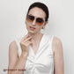 商品图片 3 | B09SDC5BD5 | FEISEDY Sunglasses Mens Women Vintage Pilot Square Trendy Metal Steampunk Fishing Driving Sun Glasses B2894
