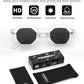 商品图片 14 | B0CSJQ26W8 | FEISEDY Octagon Sunglasses for Women - Thick Frame Fashion Rectangle Sun Glasses - Summer UV400 Protection
