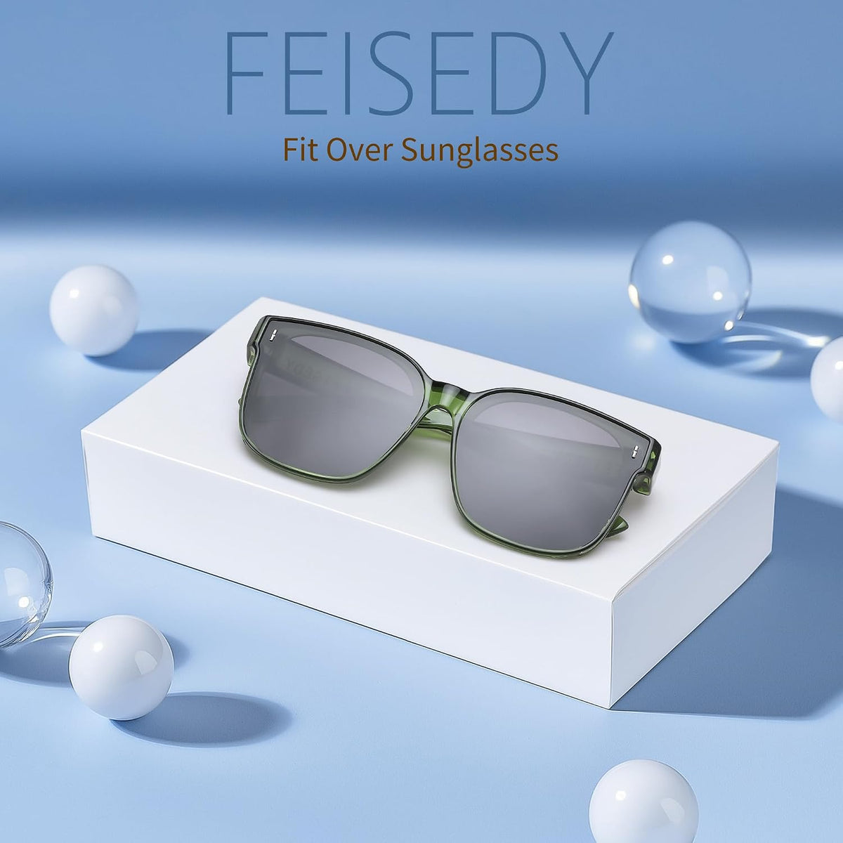 ÉÌƷͼƬ 89 | B0DS5D4WB4 | FEISEDY Sunglasses That Fit Over Glasses for Women Men UV400 B0269