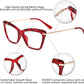 商品图片 30 | B07FR6SSY6 | FEISEDY Cat Eye Glasses Frame Clear Lenses Lightweight Eyewear for Women B2440