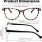 商品图片 13 | B0CGNLZQFZ | FEISEDY Women Cateye Blue Light Blocking Glasses Fake Nerd Clear Computer Eyewear TR Fashion Frame B0040
