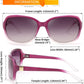 商品图片 21 | B0FZKDK786 | FEISEDY Polarized Sunglasses for Women Classic Vintage UV400 Shade | Trendy Square Wraparound Ladies Sun Glasses B0309