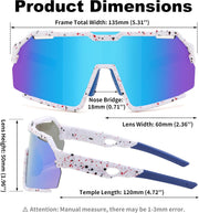 ÉÌƷͼƬ 25 | B0F32C9J2Q | FEISEDY Polarized Kids Sunglasses Youth Sports Cycling Shades,UV400 Protection For Teens Baseball Tennis Sunglasses B0092