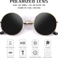 商品图片 11 | B08HRQJKLS | FEISEDY Steampunk Sunglasses Retro Round Polarized Women Men Metal Glasses B2528