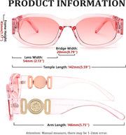 ÉÌƷͼƬ 99 | B0B5V7T75J | FEISEDY Retro Trendy Rectangle Sunglasses Women Men Narrow Shades B2322