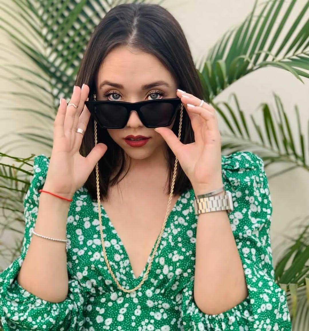 商品图片 39 | B0C5378735 | FEISEDY Vintage Square Cat Eye Sunglasses Women Trendy Cateye Sunglasses B2473