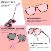 ÉÌƷͼƬ 51 | B0DSVK9L2R | FEISEDY Retro Aviator Polarized Sunglasses Women Men Outdoors B0260