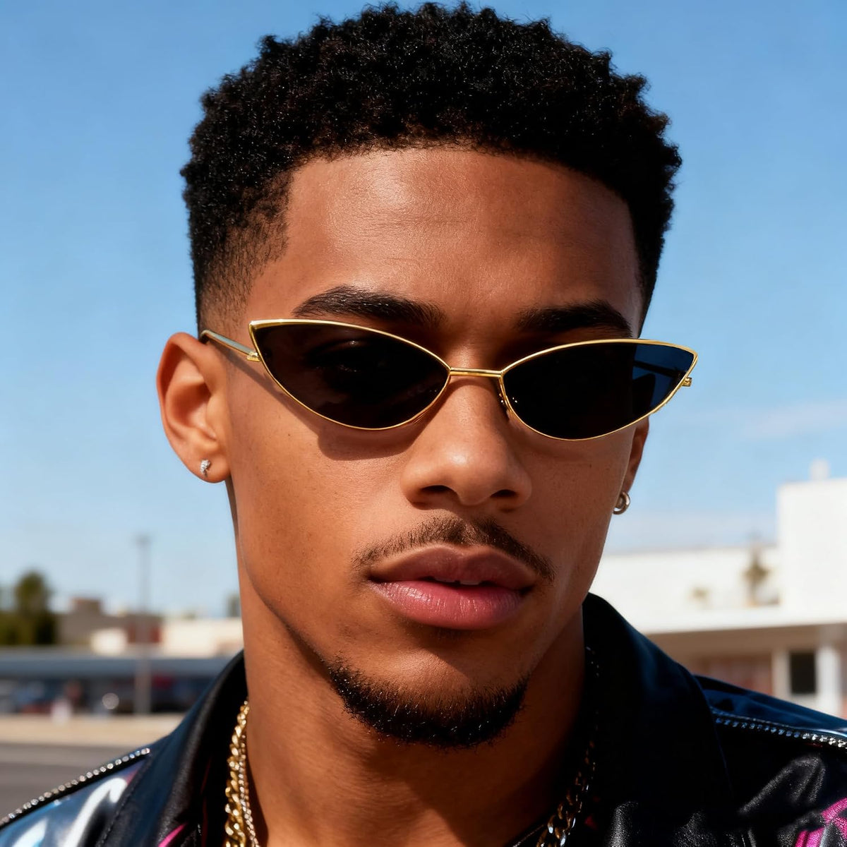 ÉÌƷͼƬ 15 | B0CNZ29R9R | FEISEDY Y2K Sunglasses for women Men Fashion Cateye Designer B2298