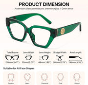 ÉÌƷͼƬ 13 | B0GQZ778YS | FEISEDY Women Cat Eye Blue Light Blocking Glasses for Women B0350