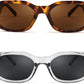 商品图片 86 | B0B5V7T75J | FEISEDY Retro Trendy Rectangle Sunglasses Women Men Narrow Shades B2322