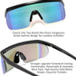 商品图片 14 | B096SD9GGG | FEISEDY Oversized Mirror Shield Sport 80s Sunglasses Ski Goggles Flat Top One Piece Futuristic Visor Women Men B2522