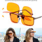 商品图片 2 | B0FZKQ9RL5 | FEISEDY Clip on Rimless One Piece Blue Light Glasses for Woman Men B0360