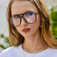 商品图片 2 | B0CHJST8ZK | FEISEDY Retro Aviator Reading Glasses Women Men Blue Light Blocking Reader Plastic Lightweight Frame B0071