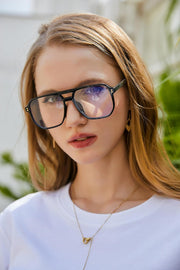 ÉÌƷͼƬ 2 | B0CHJST8ZK | FEISEDY Retro Aviator Reading Glasses Women Men Blue Light Blocking Reader Plastic Lightweight Frame B0071
