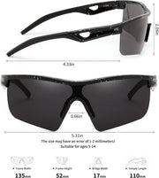 ÉÌƷͼƬ 14 | B07JZ18KMZ | FEISEDY Kids Polarized Sports Sunglasses, TR90 UV400 Baseball Cycling