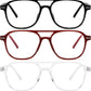 商品图片 40 | B0CY2LFJP7 | FEISEDY Blue Light Blocking Glasses Women Men Square Computer Lightweight Pilot Glasses Anti Eyestrain & UV Glare B0141