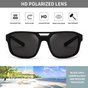 ÉÌƷͼƬ 5 | B0FV3CK7PF | FEISEDY Polarized Sunglasses Men Women Side Shield Goggles Retro Pilot Square Steampunk Fishing Sun Glasses B0348