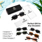 商品图片 35 | B0GY42ZV46 | FEISEDY Women and Men UV400 Protection Sunglasses, Polygon Square Metal Frame Retro Stylish Shades B0452