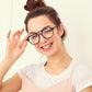 商品图片 3 | B0CY2LFJP7 | FEISEDY Blue Light Blocking Glasses Women Men Square Computer Lightweight Pilot Glasses Anti Eyestrain & UV Glare B0141