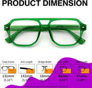 ÉÌƷͼƬ 24 | B0FHKFDMDZ | FEISEDY Aviator Blue Light Glasses for Men Women, Retro 70s Style Design TR90 Anti Glare Digital Eyestrain & Daily Wear B0284