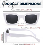 ÉÌƷͼƬ 31 | B07MNGNLNT | FEISEDY Classic Women Sunglasses Fashion Thick Square Sun Glasses B2471