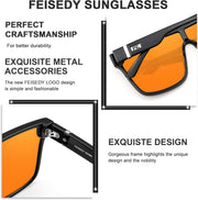 ÉÌƷͼƬ 18 | B0B2836HD6 | FEISEDY Sunglasses for Women Men, Fashion Mirrored Single Lens Shades