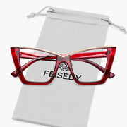 ÉÌƷͼƬ 45 | B0DGX4KTLX | FEISEDY Fashion Cat Eye Blue Light Blocking Glasses for Women Fake Retro Eyeglasses Oversized Stylish Eyewear Frame B0240