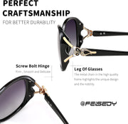 ÉÌƷͼƬ 4 | B08S7G8RRP | FEISEDY Oversized Polarized Sunglasses Women Men Large Shades B2730