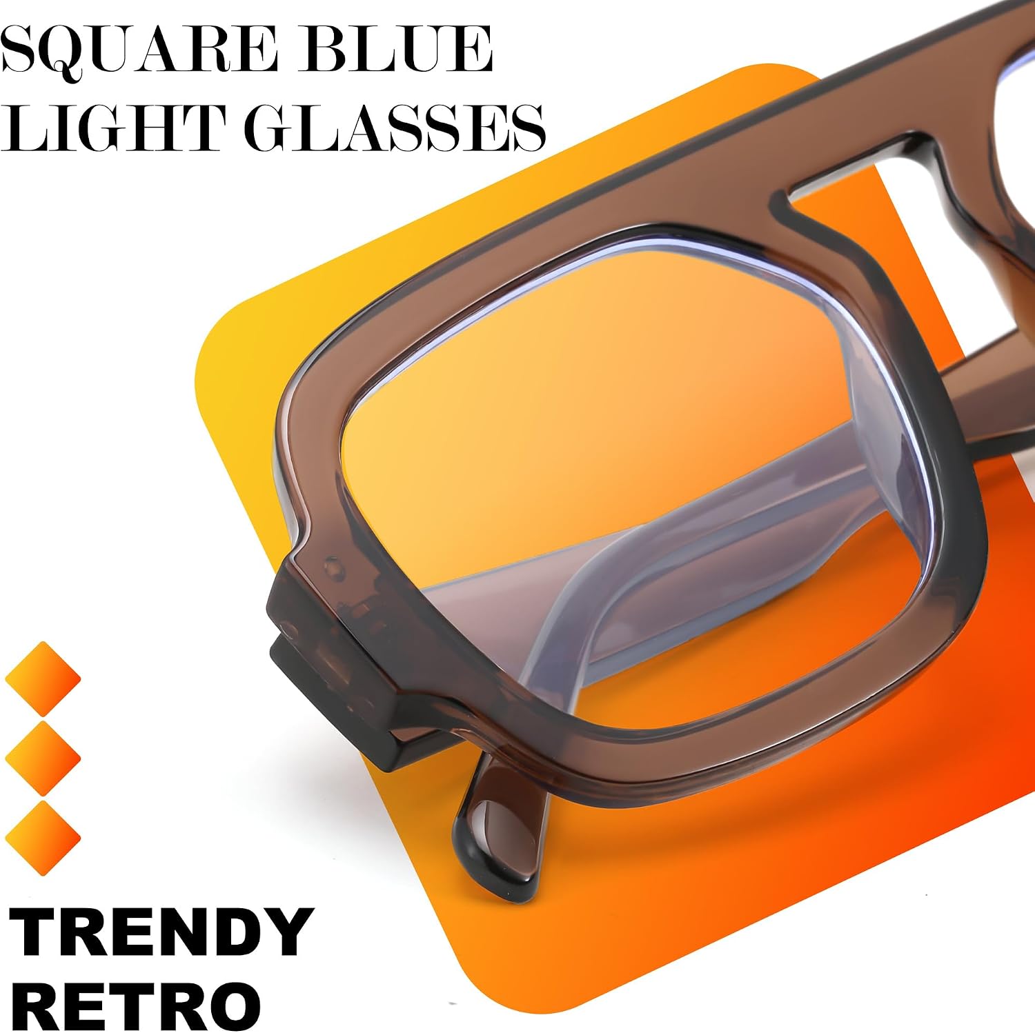 商品图片 11 | B0F26B3L2C | FEISEDY Fashion Aviator Blue Light Blocking Glasses for Woman Men B0285