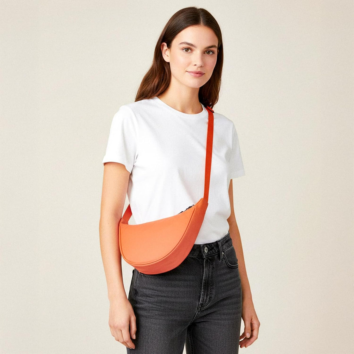 商品图片 2 | B0FR993ZX5 | Crescent Bag - Crossbody Bags for Women Men, Half Moon Sling Cross Body Bag, Lightweight