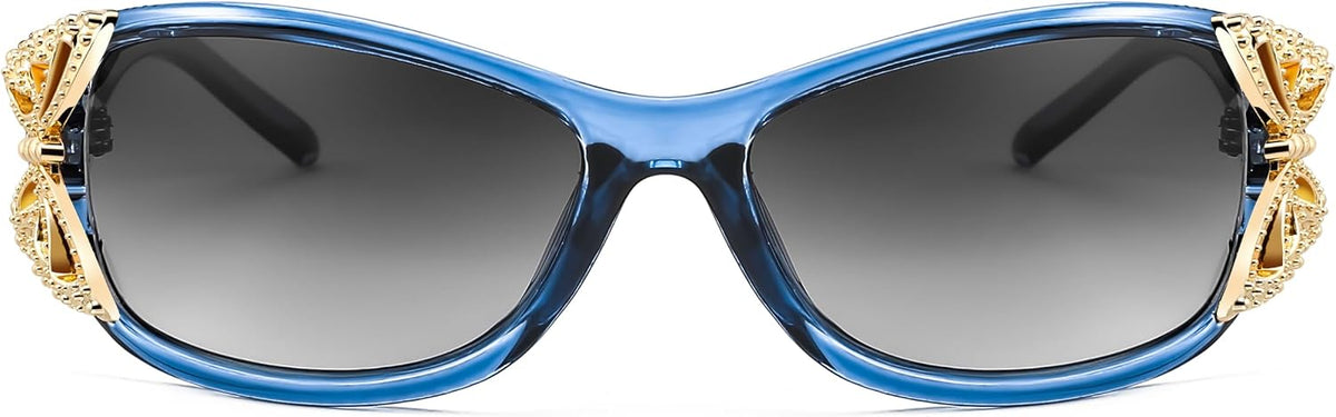 ÉÌƷͼƬ 29 | B0CNRQ7WVZ | FEISEDY Y2K Women Polarized Sunglasses Butterfly Wrap Around UV400 Shades