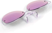 ÉÌƷͼƬ 24 | B08JBZ13MB | FEISEDY Polarized Cat Eye Flip Up Clips On Sunglasses Women Men B2670