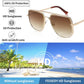 商品图片 5 | B0B38ZHMJL | FEISEDY Sunglasses Aviator Men Women 70s Sun Glasses Square Frame UV400 Protection B2953
