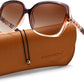 商品图片 14 | B0H8N95LQC | FEISEDY Retro Polarized Sunglasses for Women Chunky Square Frame B0464