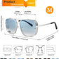 商品图片 24 | B09SDC5BD5 | FEISEDY Sunglasses Mens Women Vintage Pilot Square Trendy Metal Steampunk Fishing Driving Sun Glasses B2894