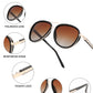 商品图片 18 | B0FPQ6L6K1 | FEISEDY Retro Polarized Aviator Sunglasses for Women Men B0259