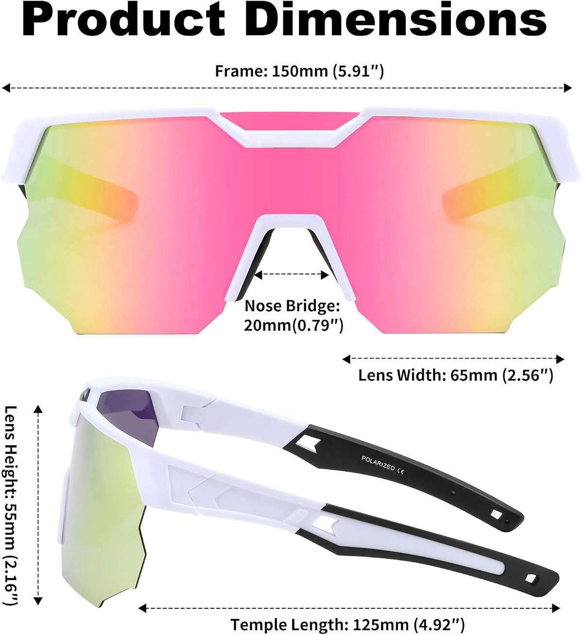 ÉÌƷͼƬ 11 | B0DPX8G9RG | FEISEDY Polarized Sports Sunglasses for Men and Women,UV400 Baseball Sunglasses Youth Cycling Softball Goggles B0206