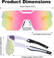 ÉÌƷͼƬ 11 | B0DPX8G9RG | FEISEDY Polarized Sports Sunglasses for Men and Women,UV400 Baseball Sunglasses Youth Cycling Softball Goggles B0206