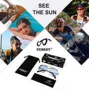 ÉÌƷͼƬ 26 | B09SDC5BD5 | FEISEDY Sunglasses Mens Women Vintage Pilot Square Trendy Metal Steampunk Fishing Driving Sun Glasses B2894
