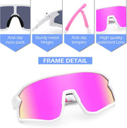 ÉÌƷͼƬ 26 | B0D73JNPNN | FEISEDY Kids Sunglasses Polarized Youth Baseball Sunglasses Sports Cycling Glasses for Boys Girls Age 4-8 B0183