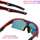商品图片 33 | B0D78P6WRV | FEISEDY Kids Teens Baseball Polarized Sunglasses Sports Cycling Glasses for Youth Boys Girls Age 8-16 B0157