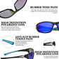 商品图片 28 | B09CT4VMCM | FEISEDY Classic Men Polarized Sports Sunglasses Night Driving Yellow Lenses Cycling Fishing Driving Glasses B2674