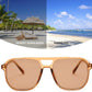 商品图片 73 | B09J8999GR | FEISEDY Retro Square Aviator Sunglasses Women Men 70s Vintage Trendy Plastic Frame Sun Glasses B2835