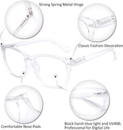 ÉÌƷͼƬ 29 | B07Z19XLDT | FEISEDY Vintage Reading Blue Light Blocking Glasses Women Men Reader Spring Hinge Glasses B2519